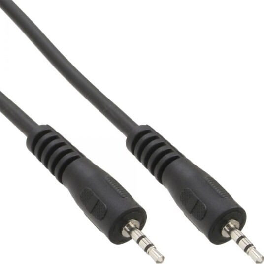 Inline 99936G 2.5Mm Hankjønn 2.5Mm Hankjønn 5 M Sort