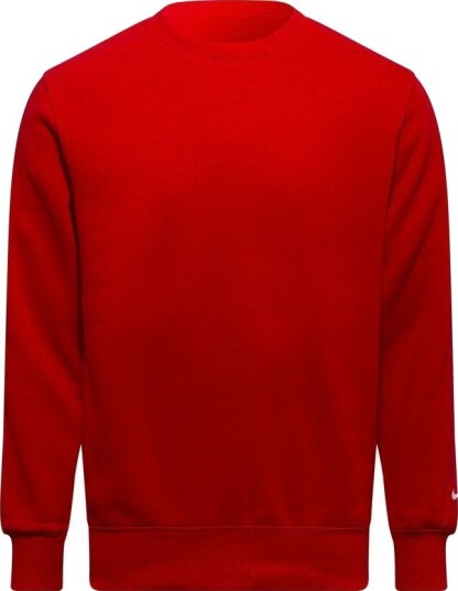 Nike Genser Fleece Crew Park 26   rød/Hvit Barn størrelse L: 147 158 cm