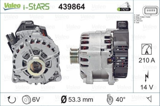 Dynamo VALEO 439864