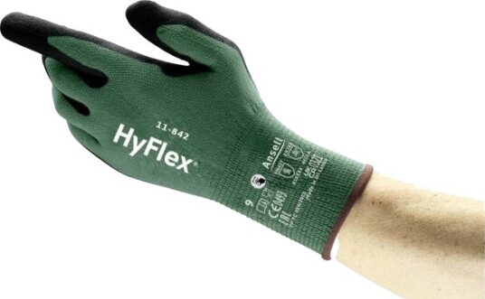 Ansell Hyflex® Nylon, Spandex® Arbeidshansker Str. 7 En 388:2016, En 21420:2020, En 407 Iso 21420:2020 (1 Par) Ansell Hyflex® Nylon, Spandex® Arbeidshansker Str. 7 En 388:2016, En 21420:2020, En 407 Iso 21420:2020 (1 Par)