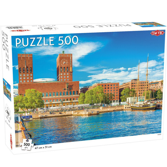 Tactic Puslespill 500 Brikker Oslo Norge