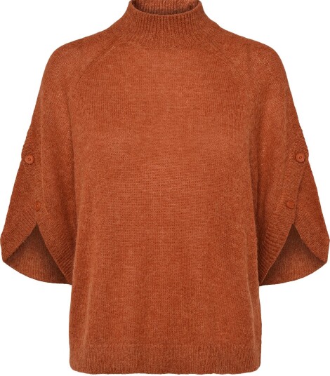 Dante6 Dante6 Mahani Cape Sweater ROASTED PUMPKIN L