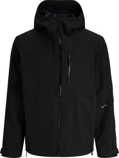 Jack & Jones Jcolegacy Technical Shell Jacket Sn BLACK M Jack & Jones Jcolegacy Technical Shell Jacket Sn BLACK M
