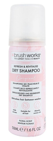 Brushworks Refresh & Revitalise Floral Dry Shampoo 50ml