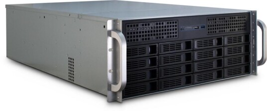 Inter-Tech IPC 4U-4416 Rack Serverkabinett for ATX/SSI EEB i Sølv og Sort Inter-Tech IPC 4U-4416 Rack Serverkabinett for ATX/SSI EEB i Sølv og Sort