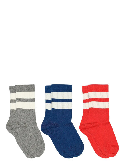 mp Denmark Anker Socks - 3-Pack - Multi/patterned - 22/24 mp Denmark Anker Socks - 3-Pack - Multi/patterned - 22/24