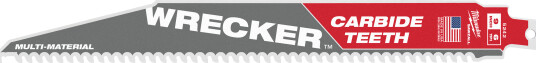 Milwaukee Sagblad Tct Wrecker Med Hardmetall 230 Mm/6T