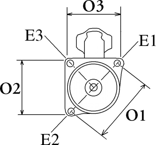 HC Cargo F 032 110 858 Starter