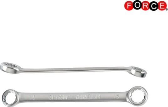 FORCE 7601011 Dobbelthodet ringnøkkel
