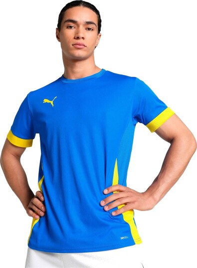 Puma teamGOAL Matchday Jersey fotballtrøye herre Blå L Puma teamGOAL Matchday Jersey fotballtrøye herre Blå L