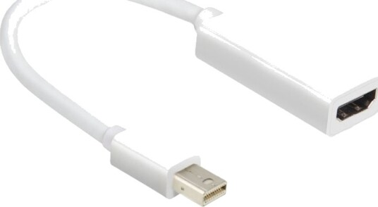 Mini DisplayPort till HDMI Adapter - Hvit Mini DisplayPort till HDMI Adapter - Hvit