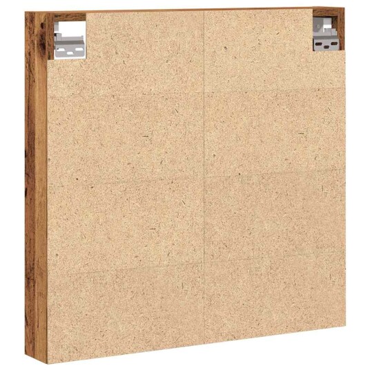 Vitrine Skap Gamle Tre 60x8,5x58 cm Ingeniørtre