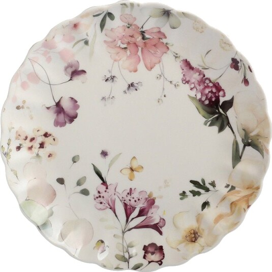 Nova Lilly Tallerken 21cm Villblomst