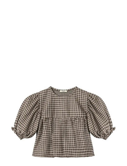 Fliink Ella Blouse Brown 104 Fliink Ella Blouse Brown 104