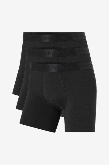 Tommy Hilfiger Boksershorts Everyday Luxe Trunk 3 pakning Svart