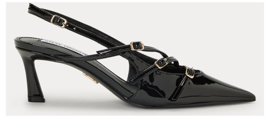 Steve Madden Liana Slingbacks Black Patent 41 Steve Madden Liana Slingbacks Black Patent 41