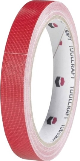 Toolcraft Heb15l10rc Tekstiltape Heb15l10rc Rød 10 M X 15 Mm 1 Stk
