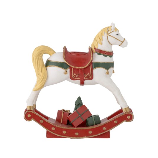 Bloomingville Almine Christmas Horse Candlestick 82058331 Bloomingville Almine Christmas Horse Candlestick 82058331