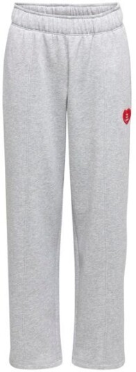 Kids Only Kogevisa joggebukse til barn Light Grey Melange 152
