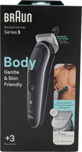 Braun Kroppstrimmer BodyGroomer 5 BG5340 Braun Kroppstrimmer BodyGroomer 5 BG5340