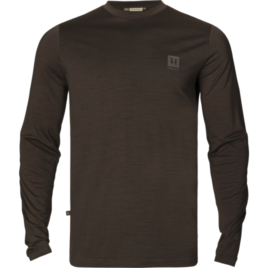 harkila Base All Season L/S t shirt Shadow Brown L