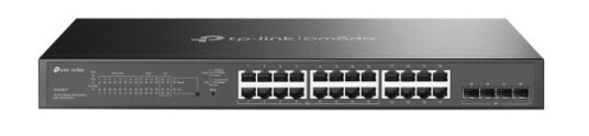 Tp-Link Omada Sg2428lp, Håndtert, L2/L2+, Gigabit Ethernet (10/100/1000), Strøm Over Ethernet (Poe), Rack-Montering