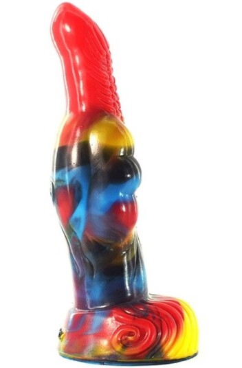 Dildo Freki Multicolour 28 cm