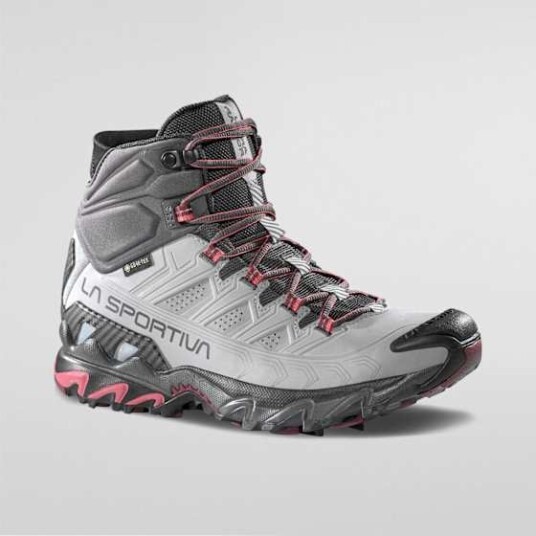 La Sportiva Ultra Raptor II Mid Leather GTX Dame Cloud/Redwood 42