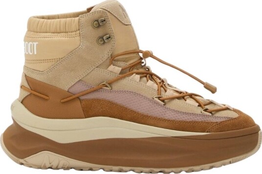Moon Boot Mb moon247 xlace mid 42 beige dame