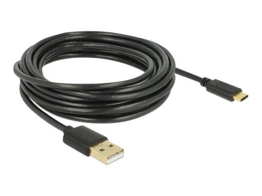 Delock USB type C-kabel - USB til USB-C - 4 m