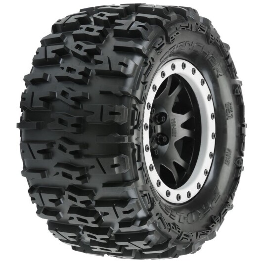 Proline 1015113 Trencher 4.3" X-MAXX MTD Impulse Blk/Gry F/R Proline 1015113 Trencher 4.3" X-MAXX MTD Impulse Blk/Gry F/R