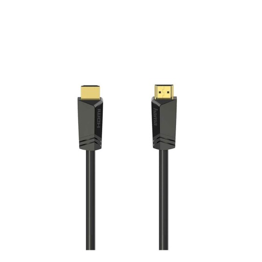 HAMA Kabel HDMI Høyhastighets 4K 18 Gbit/s 7,5 M Gull