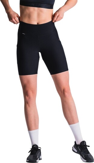 FUSION Gym Korte Treningstights Dame Svart XS