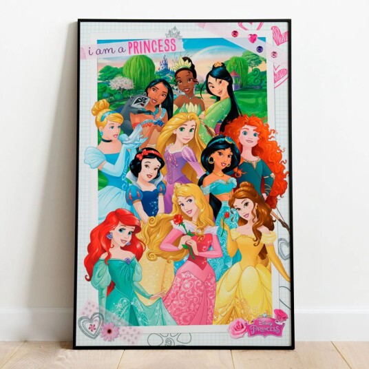 Disney Prinsesser Plakat - 91,5 x 61 cm Disney Prinsesser Plakat - 91,5 x 61 cm