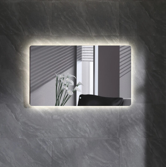 Bathlife Tindra Speil 100x70 cm Hvit Bathlife Tindra Speil 100x70 cm Hvit