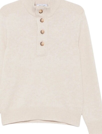 Gran Sasso Herre Strikkevarer Beige M,