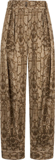 Alberta Ferretti Dame Bukser Flerfarget M,
