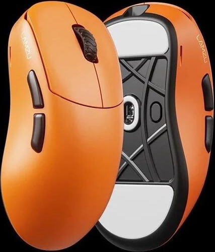 Lamzu Thorn V2 Gaming Mus Orange/Black