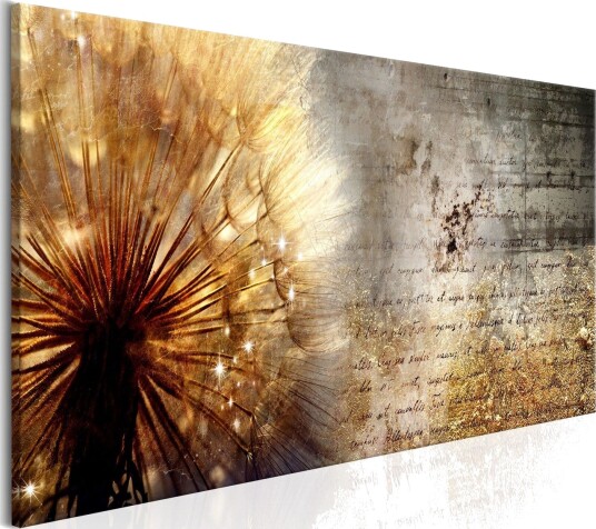 Bilde Golden Dandelion 150x50 Artgeist sp. z o. o.