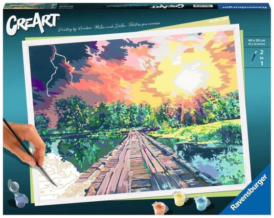 Ravensburger CreArt Mal etter nummer 12+ år Magical Light