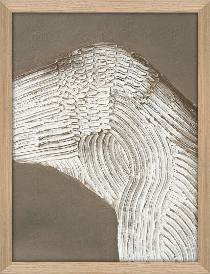 MalerifabrikkenRaw Shape 1 / 30x40 Cm / Eik rammeBrunBilder & skilt