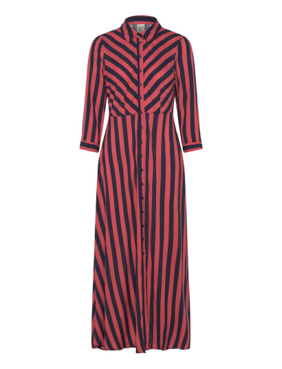 YAS Yassavanna Long Shirt Dress S. Noos - Red - XS YAS Yassavanna Long Shirt Dress S. Noos - Red - XS