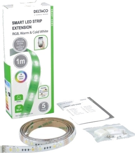 Deltaco Smart Wi-Fi LED list extension RGB 1M Deltaco Smart Wi-Fi LED list extension RGB 1M
