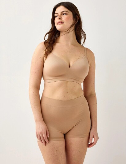 Lindex Flora Wirefree Bra   Beige   80 D