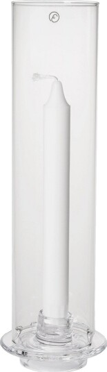 ERNST Candleholder CLEAR H27.5 cm