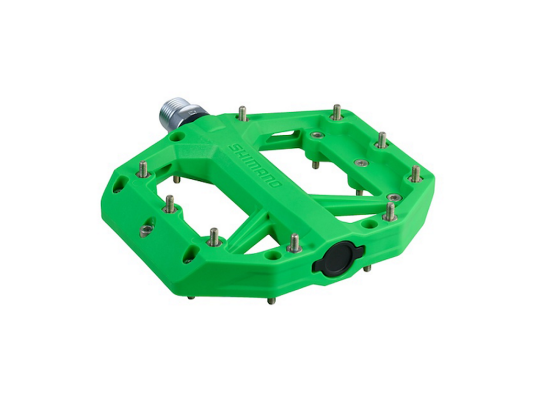 Shimano PD GR400 MTB pedaler plattform BMX/DH grønn Shimano PD GR400 MTB pedaler plattform BMX/DH grønn