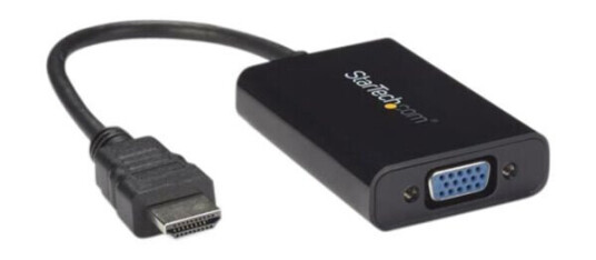 StarTech HDMI til VGA Videoadapter med Lyd 1920x1080 Aktiv Svart