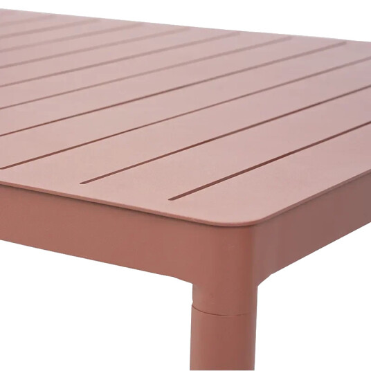 Brafab Bigby spisebord 76x144 cm Zin Red