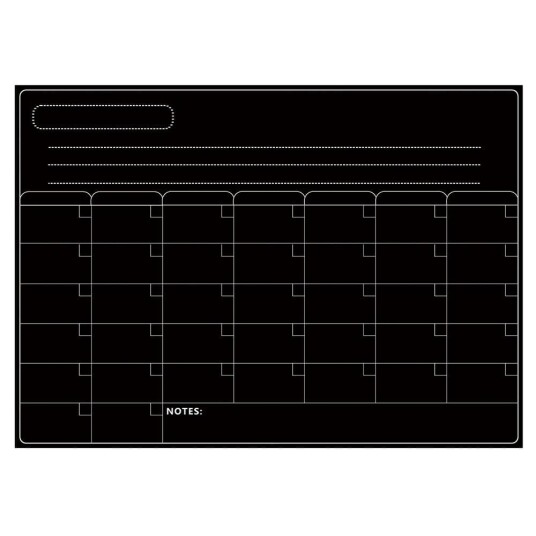 Magnetisk kalender Ukentlig månedsplanleggingsliste