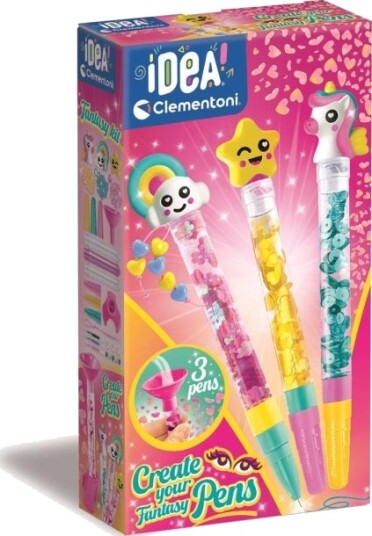 Clementoni Create Your Pens 3-Pack Fantasy Clementoni Create Your Pens 3-Pack Fantasy